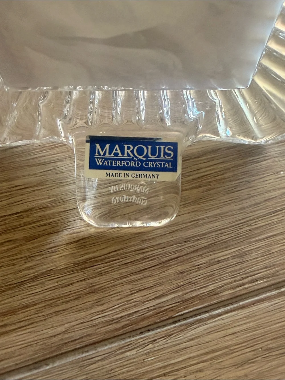 Marquis by Waterford Easton Clear Crystal Picture Frame 2 3/8 x 3 1/4 105191